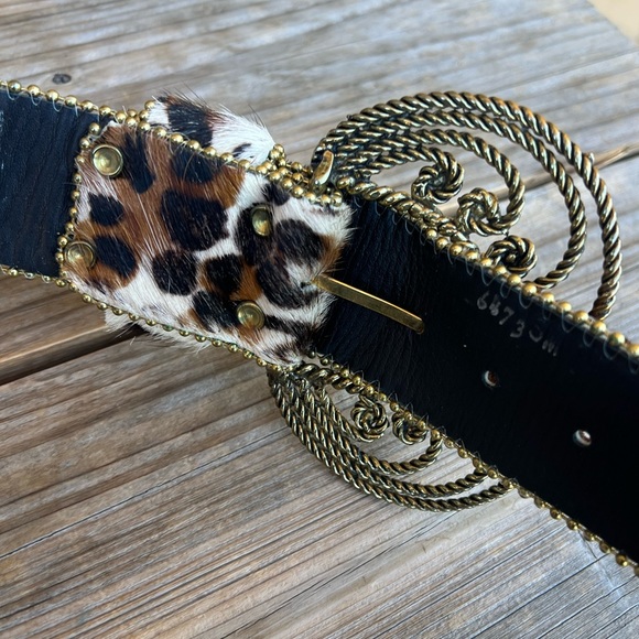 Vintage Nina Arjani Western Boho Belt size M - Picture 6 of 15